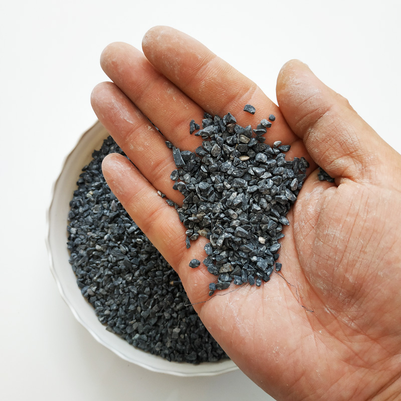 弹痕多肉铺面砂石花盆盆栽装饰黑白沙子碎石天然河沙水晶砂5斤 [小