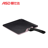 爱仕达(ASD)煎锅 28CM晶石新不粘烤盘平底锅 牛排锅少油烟 磁炉通用 粉色 JL28K2WG-P