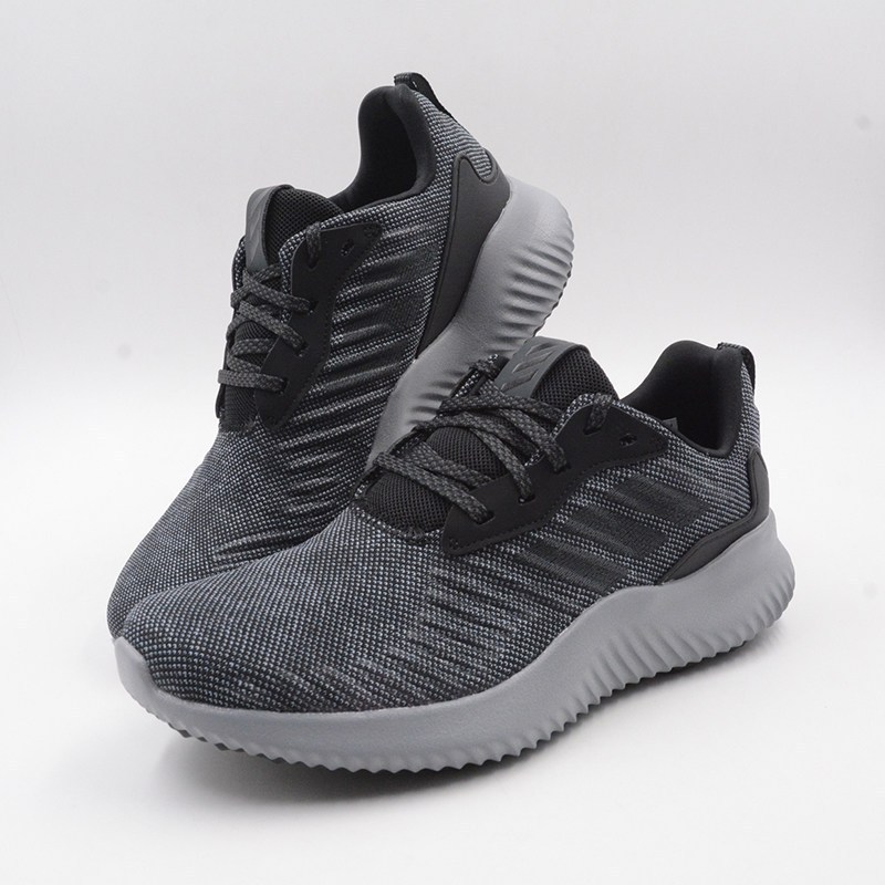 Adidas kids阿迪达斯春季青少年鞋混合材质男中大童系带运动休闲跑步鞋CQ1482