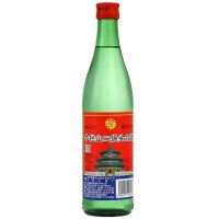百年牛栏山二锅头 牛栏山56度陈酿500ML*12瓶 牛栏山高度绿牛整箱