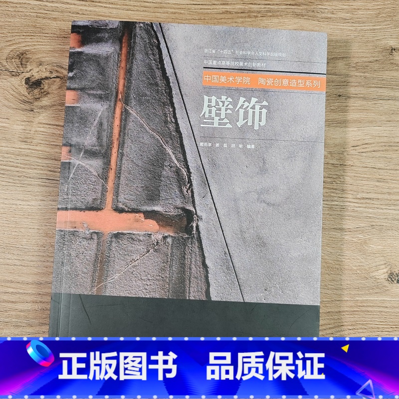 【正版】壁饰 中国美术学院陶瓷创意造型系列 通过创意设计的思维与方法指导学习者合理解决在创作过程中遇到的疑难陶艺技法工