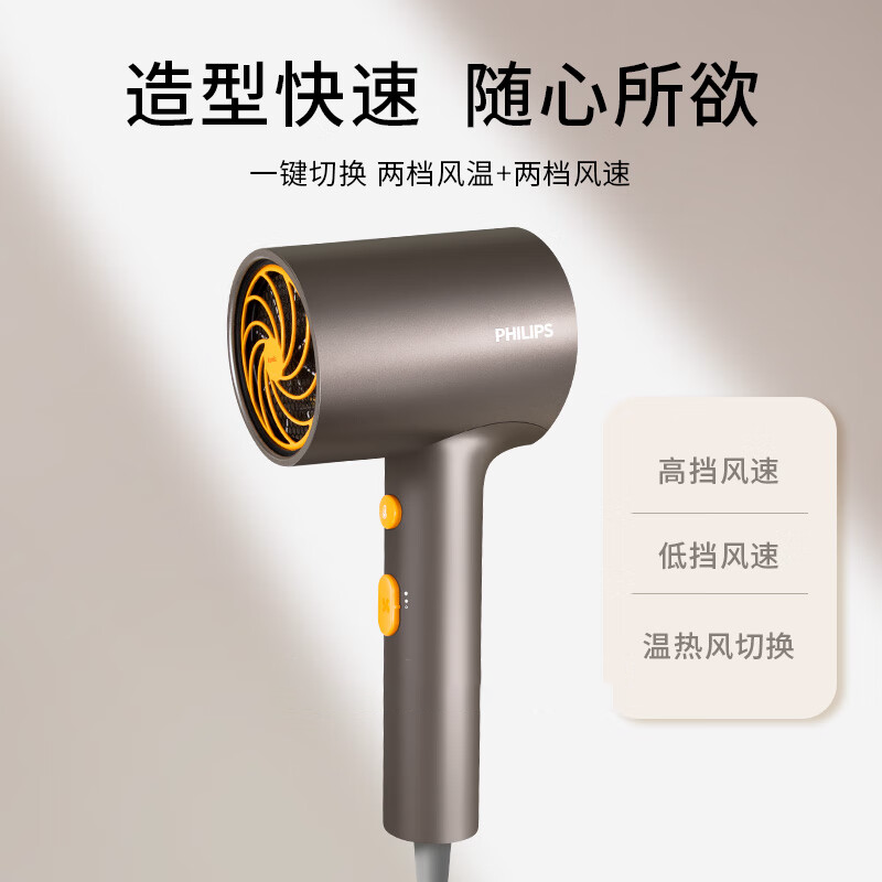 飞利浦(PHILIPS)吹风机 BHD321家用大功率 小巧便携 负离子护发高清大图