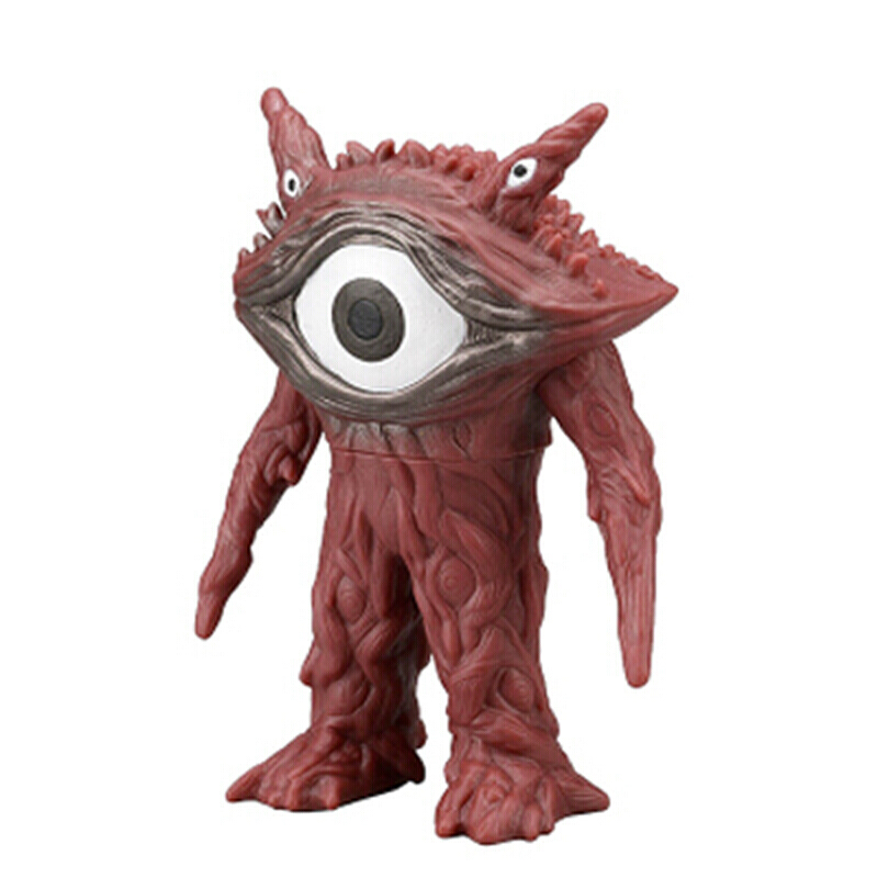 怪兽玩具哥莫拉雷德王艾雷王橡胶模型人偶套装儿童男孩玩具 加恩q棕色