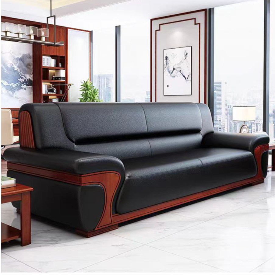 爱得帮牛皮三人位沙发 2310*930*910mm 个高清大图