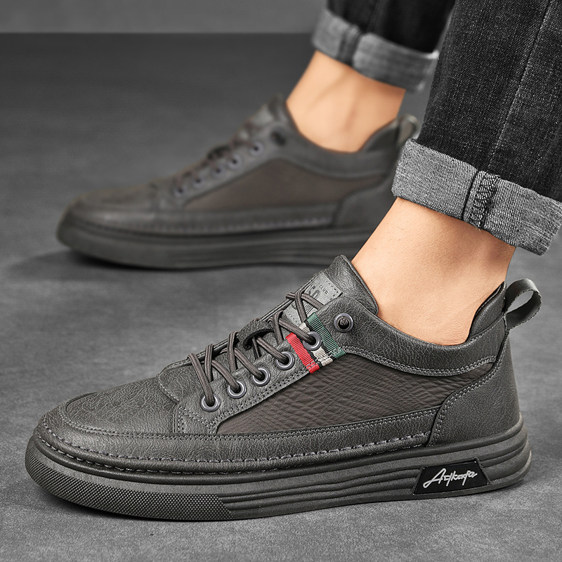 线下专柜同款卡帝乐鳄鱼cartelo新款舒适男士休闲鞋男鞋板鞋休闲皮鞋