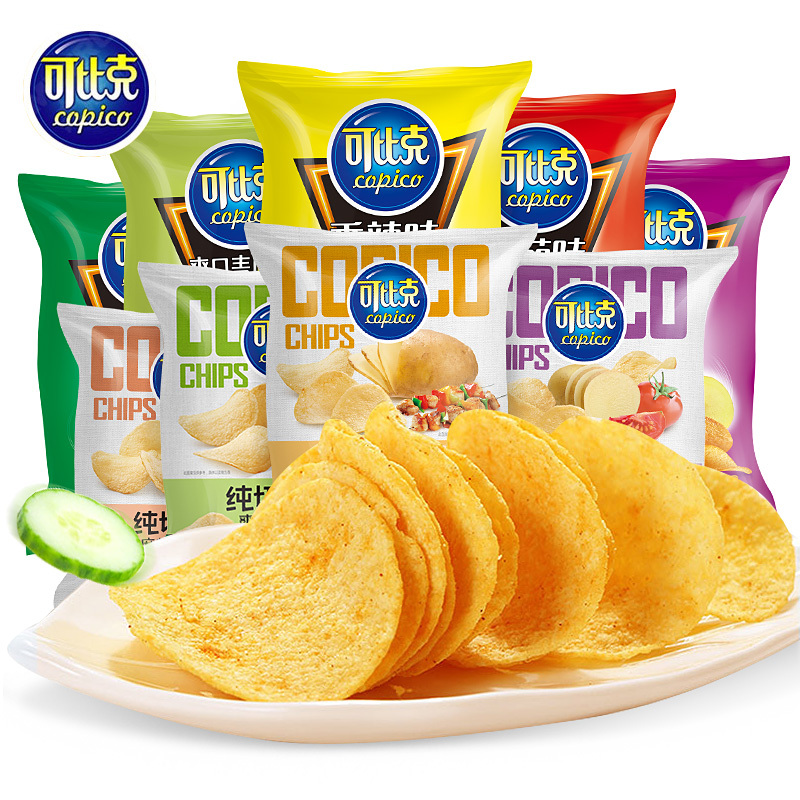 可比克香辣味薯片60g