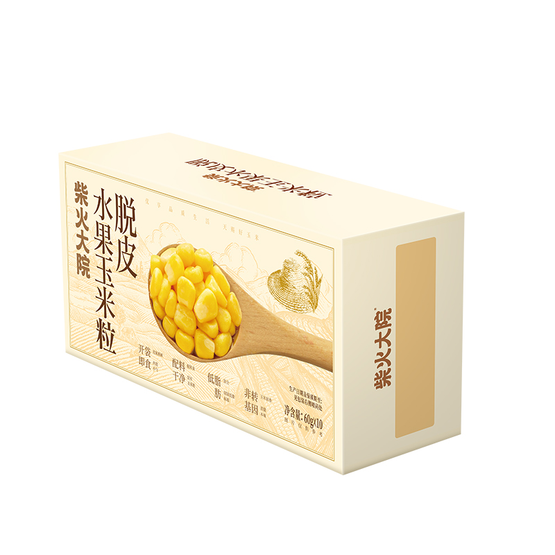 柴火大院脱皮玉米粒600g高清大图