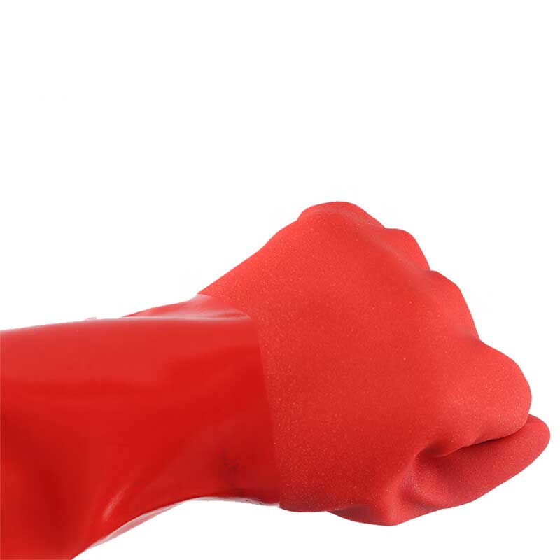 中盈惠彩 加绒橡胶清洁手套JRXJQJST L号 1双高清大图