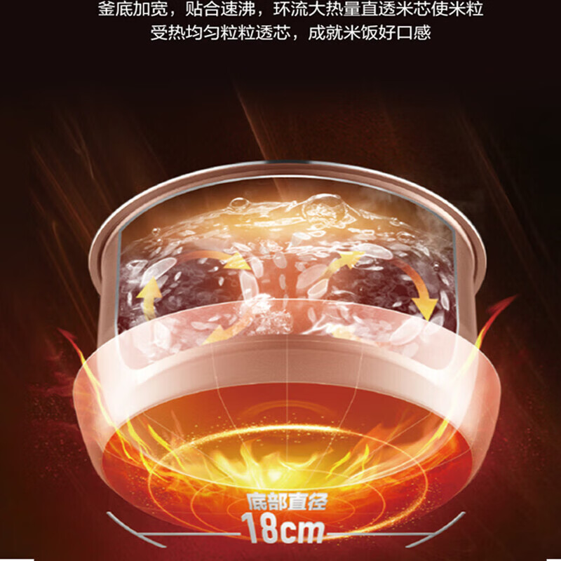 苏泊尔(SUPOR) F40H21 IH电磁电饭煲 4L高清大图