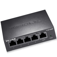 TP-Link TL-SF1005MP 四口全供电 百兆PoE交换机 poe供电交换机