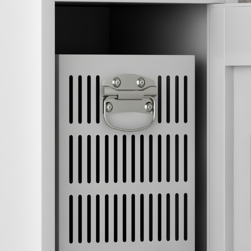 臻远 ZY3110712文件待销柜保密柜密纸回收箱 电子锁高清大图