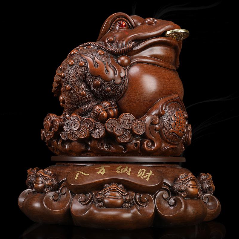 美帮汇金蟾蜍摆件开业礼品祝贺送朋友金蝉饭店镇店之宝房间布置摆设高清大图