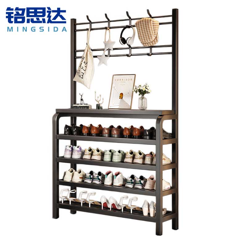 铭思达鞋架5层100cm个高清大图