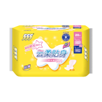555姨妈巾超薄棉柔女卫生巾日用夜用230mm+290mm组合装20片
