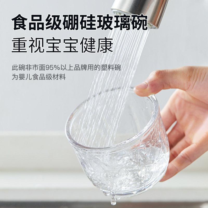 古牌婴儿辅食机宝宝小型绞肉机食物研磨器儿童电动家用打泥料理机[咖啡灰款]