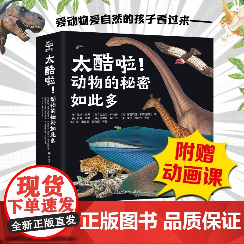 太酷啦 动物的秘密如此多 7-14岁 凯特·贝蒂等 著 科普百科高清大图