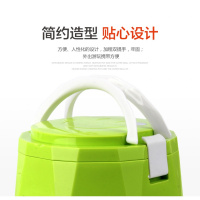 车载电饭煲法耐(FANAI)24v大货车用电饭锅12v小轿车家用户外汽车电饭煲 1.6升24v绿色圆形货车+（1内胆）
