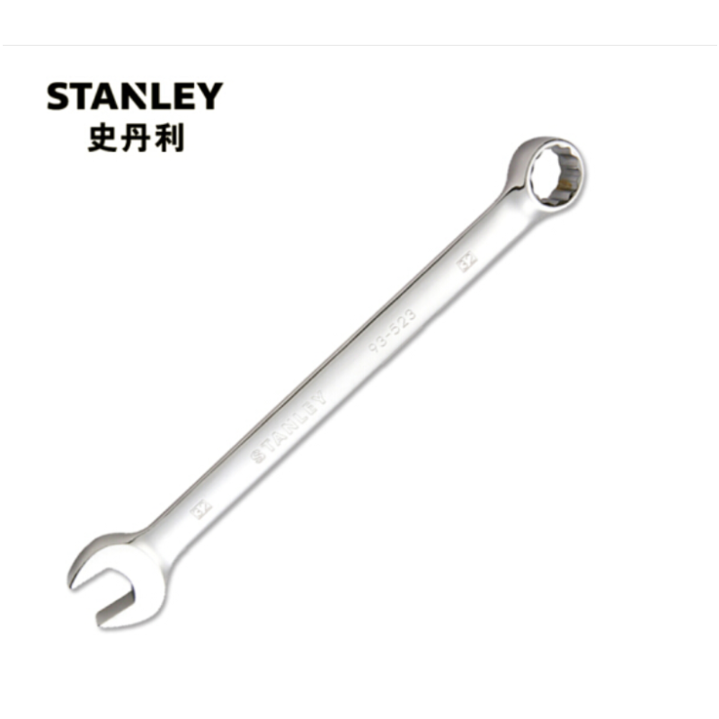 DM史丹利（Stanley）强力型公制精抛光两用长扳手 12mm 85-616-1-22