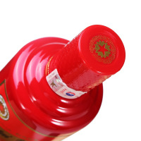 茅台 迎宾中国红 53度 500ml单瓶装 酱香型