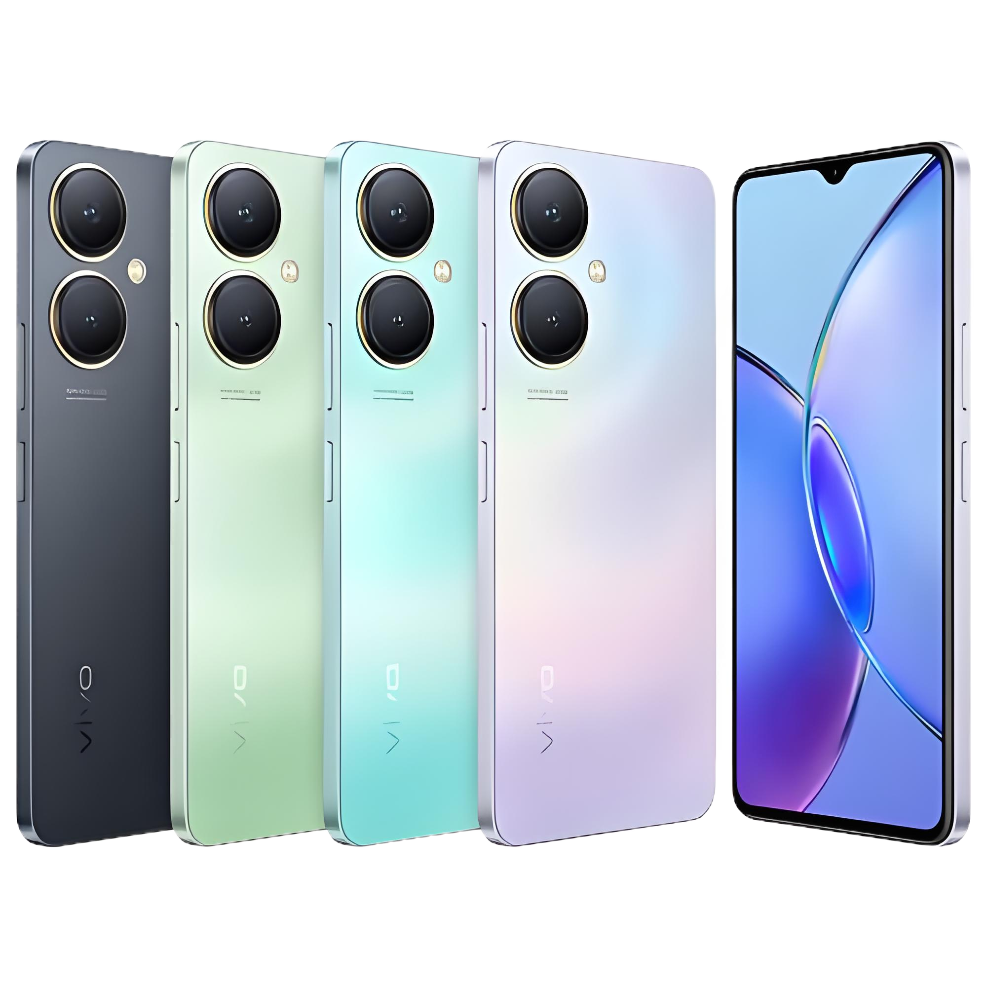 [二手8成新]vivo Y55t 星环黑 6G+128G 全网通安卓手机 6.64英寸屏天玑6020双卡拍照备用5G手机高清大图