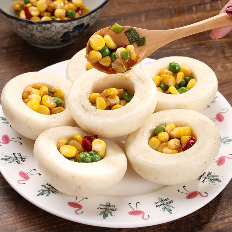 五谷杂粮包窝窝头速冻儿童营养早餐面食馒头全麦20个原味