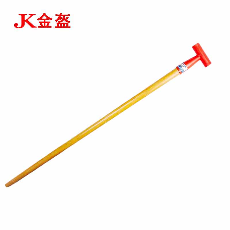 金盔T型木杆锹把120cm/根高清大图