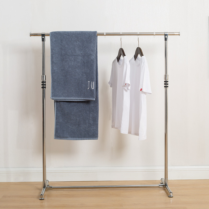 小户型家用简易ciaa室内不锈钢晾衣架落地阳台外升降晒被子伸缩杆式