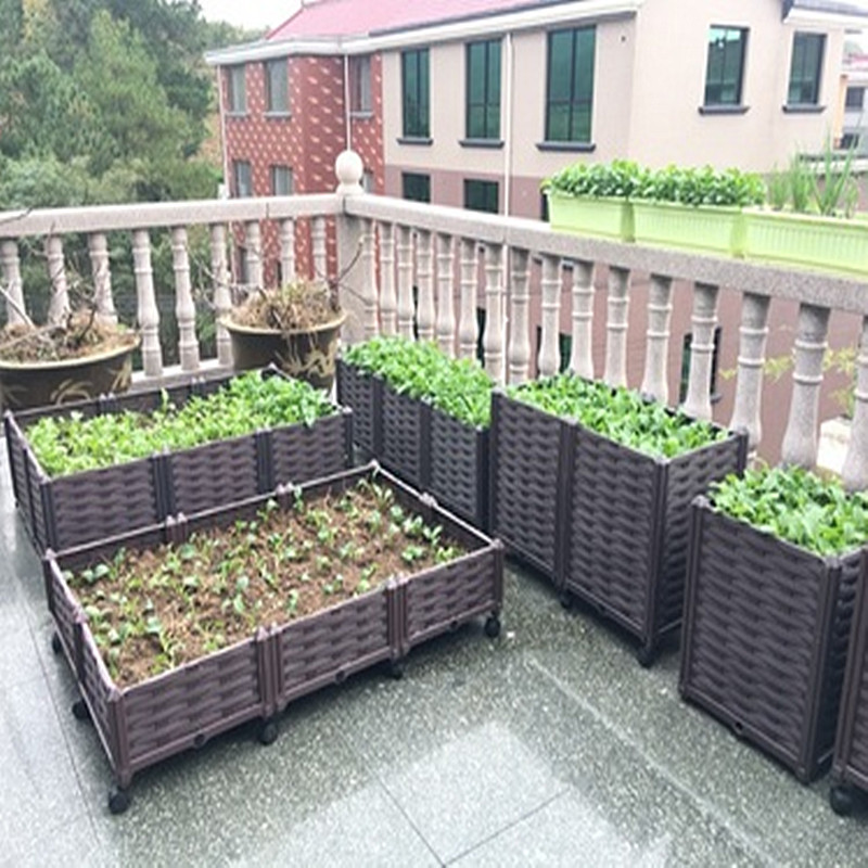 特大阳台种植箱长方形种菜家庭菜园种菜塑料花盆种葡萄十联加深 长390宽39高35 特大报价 参数 图片 视频 怎么样 问答 苏宁易购