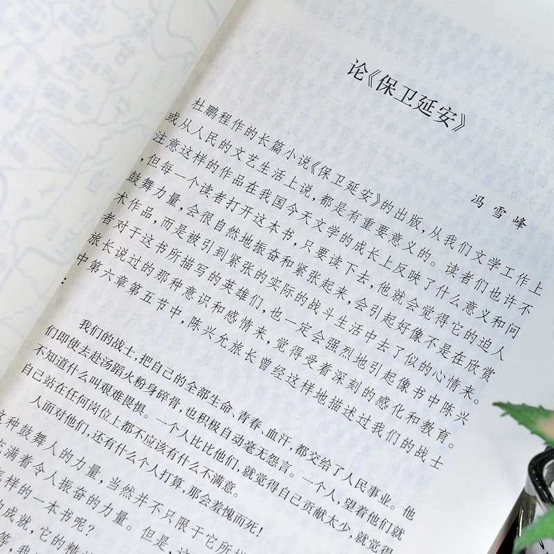 [正版]原著 保卫延安 杜鹏程著 人民文学出版社 红色长篇小说经典爱国主义教育 中小学阅读唐国强耿乐主演同名电视剧原著高清大图