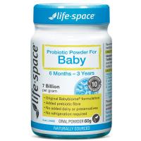 原装进口 Life Space 婴儿益生菌粉 粉剂60克瓶装 适合6个月-3岁儿童