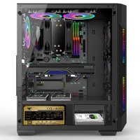 牛头(NIUTOU) 酷睿i5四核高性能处理器/8GB运行内存/256GB固态硬盘 学生上网课家用娱乐商务办公游戏台式机 组装电脑 台式电脑 DIY组装机 电脑主机 整机