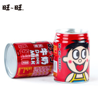 旺旺牛奶245ml*24罐装整箱红罐原味早餐儿童奶复原乳饮料组合