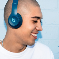 【二手99新】Beats Solo3 Wireless 头戴式 蓝牙无线耳机 手机耳机 水蓝色 99新