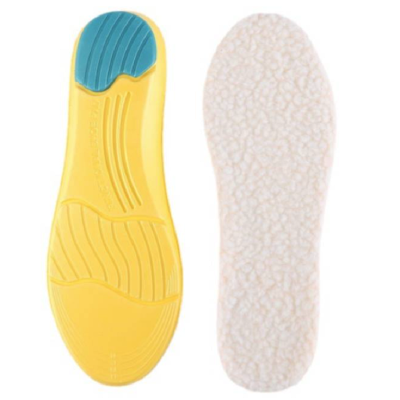 誉丰 加绒鞋垫 EVA仿羊毛保暖鞋垫 YF-7244 副