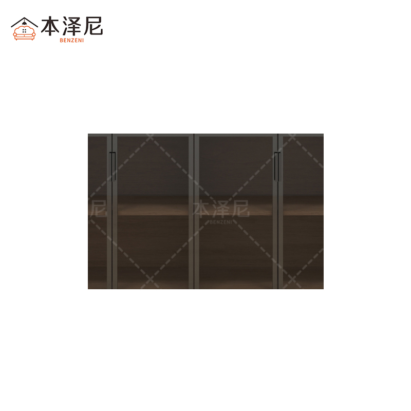 本泽尼 四门茶水柜 HTZH-BB071 1400*400*780mm 个高清大图