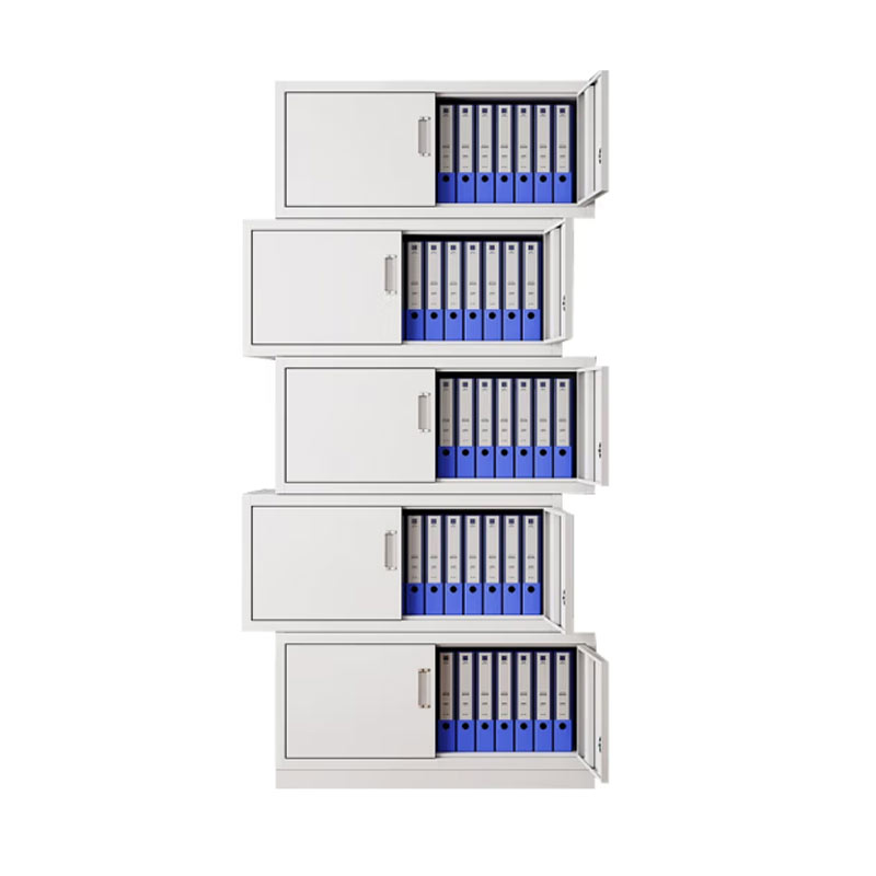 爱得帮铁皮五节柜 900*400*2000mm 组高清大图