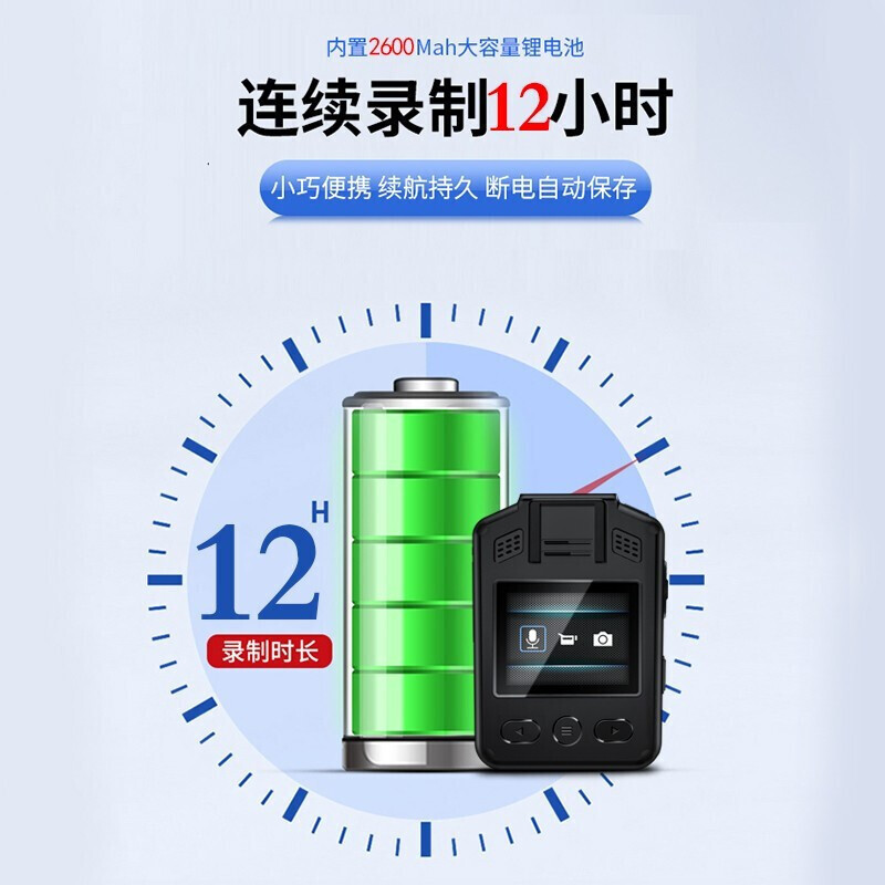 飞利浦(Philips)VTR-8101 执法记录仪 高清防爆 随身执法仪 高清摄像仪器[256G内存]高清大图