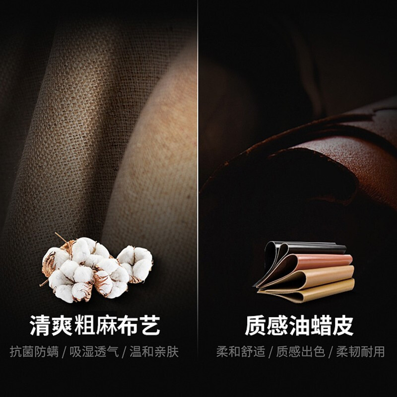 欧宝美适老年人实木沙发布艺现代简约椅子沙发椅卧室客厅休闲椅湖蓝色