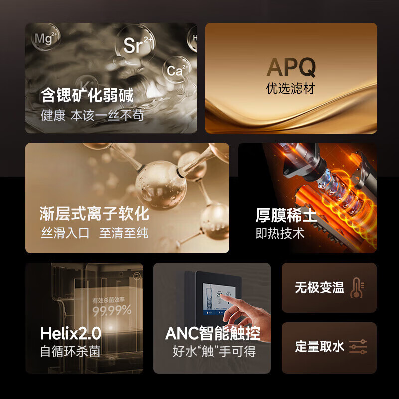 碧云泉(bewinch) 全自动即热式净饮机 R601B高清大图