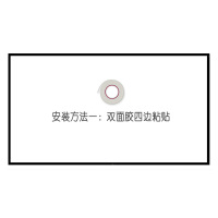 宏燕白塑简易投影幕100英寸16:9便携幕布投影幕布投影机幕布投影仪幕布