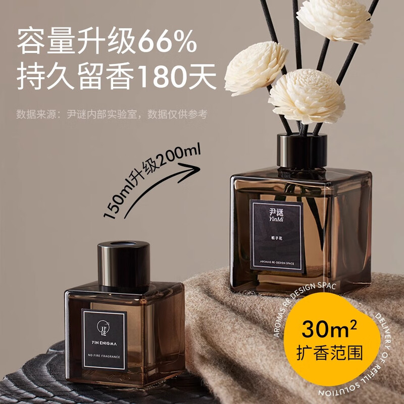 尹谜东方雅韵无火香薰小苍兰200ml高清大图