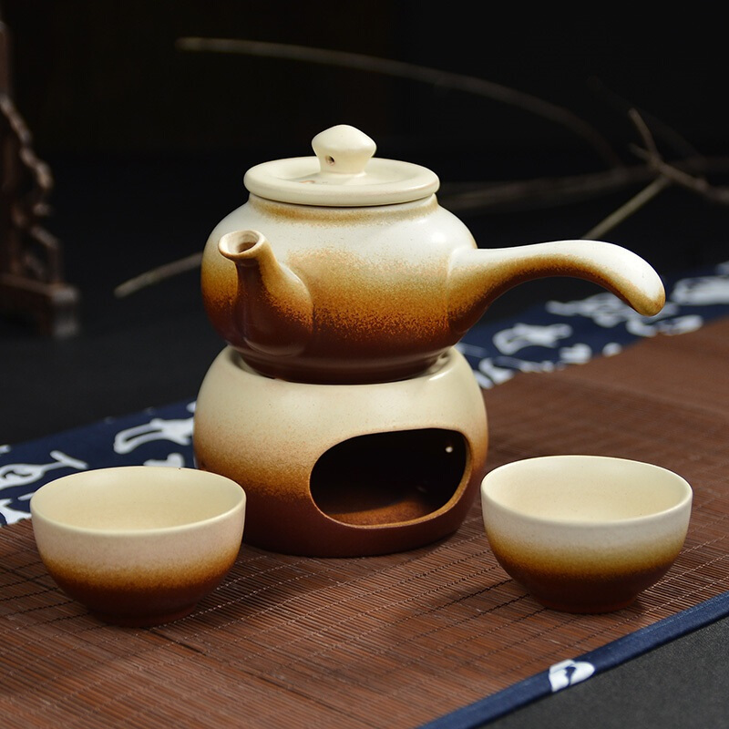 陶瓷温酒壶温酒器煮酒壶烫酒壶暖酒壶白黄酒温酒壶半斤装酒具套装