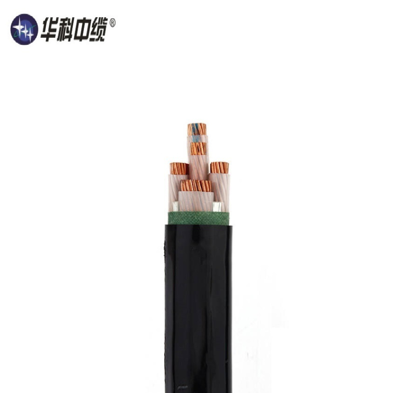 华科中缆 铜芯电力电缆 ZR-VV22-3×95+1×50 米高清大图