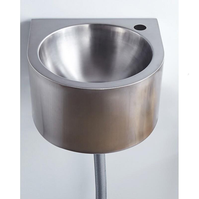 304不锈钢洗面盆挂墙式洗手盆架酒吧卫生间加厚洗脸盆壁挂安心抵