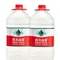 包邮农夫山泉饮用水家庭用桶装水 大桶4L*6桶*3箱 多省包邮