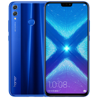 荣耀(honor) 8X 6GB+128GB 魅海蓝 移动联通电信4G 双卡双待 91%屏占比 2000万AI双摄全面屏手机