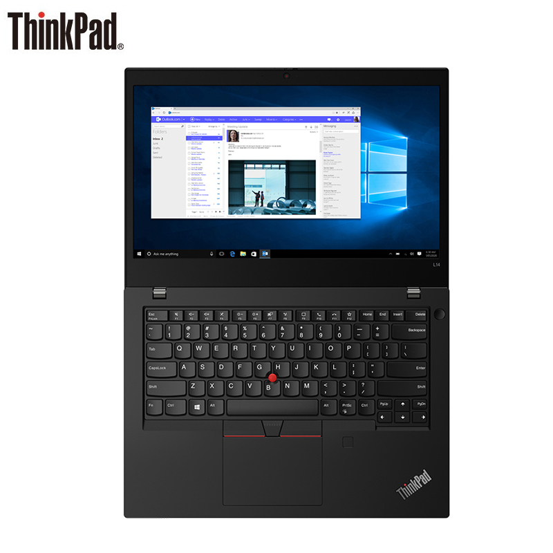 联想ThinkPad L14 10代酷睿处理器 14英寸轻薄笔记本电脑 (I7-10510U 8G 1T+128GSSD 2G独显 ) WIN10 FHD 商务学习办公本