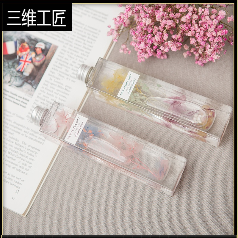 永生花装饰品摆件毕业礼盒干花花束浮游花男生送永生花