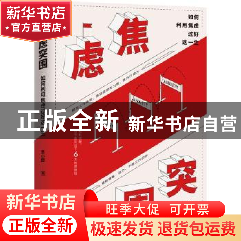 正版 焦虑突围:如何利用焦虑过好这一生 思小妞著 团结出版社 97高清大图