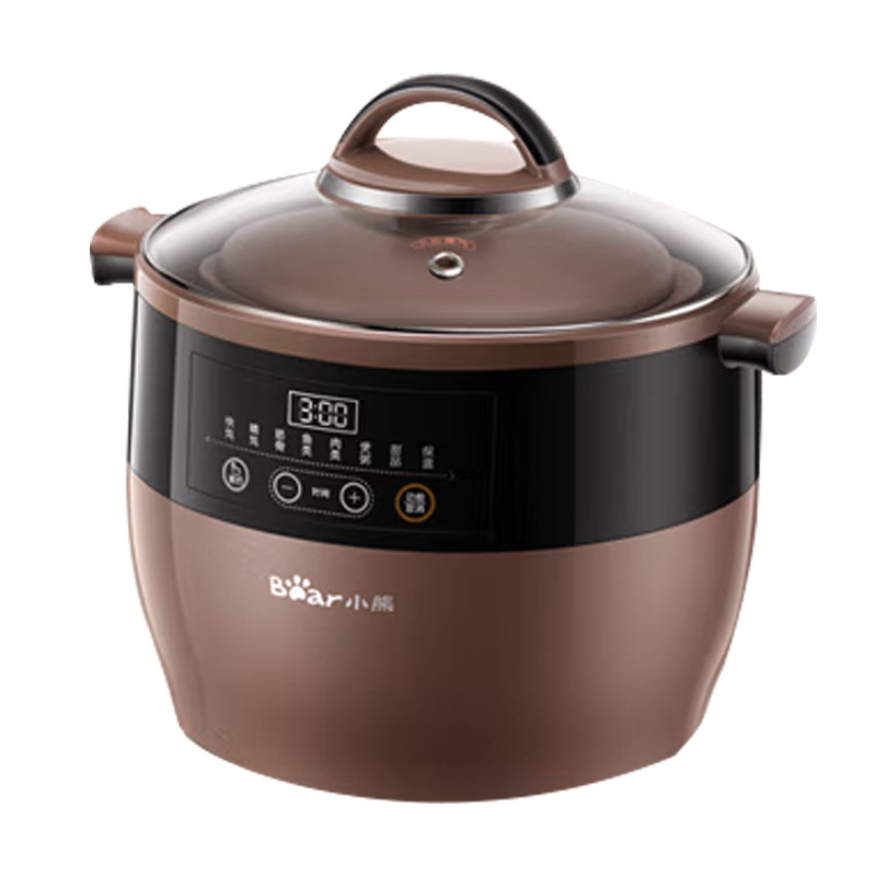 小熊电炖锅4.5L隔水炖锅紫砂锅可预约定时DDZ-B45Z1
